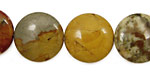 Owyhee Jasper Puff Coin 18mm