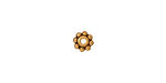 TierraCast Antique Gold (plated) Beaded Heishi 6mm