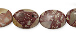 Mountain Jasper Flat Oval 18x13mm