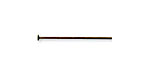 Vintaj Natural Brass Head Pin 1