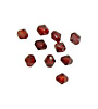Garnet Faceted Bicone 4mm