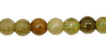 Green Garnet Faceted Round 8mm