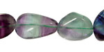 Fluorite, Rainbow Tumbled Nugget (large) 16-20x15-17mm