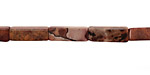 Coffee Bean Jasper Rectangle 14x5mm