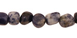 Dumortierite Tumbled Nugget 4-12x8-9mm