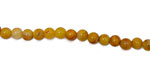 Crazy Lace Agate (yellow) Round 4mm