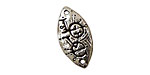 Green Girl Pewter Love 24x12mm