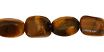 Tiger Eye Tumbled Nugget 10-15x9-12mm