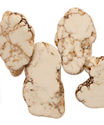 Magnesite Freeform Drops 11-24x23-45mm