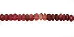 Pink Tourmaline Faceted Rondelle 5mm