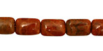 Fossil Coral (red) Thin Pillow 12x8mm