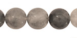 Natural Silver Quartz Round 14mm