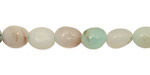 Peruvian Blue Opal Tumbled Nugget 7-12x7-9mm