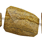 Picture Jasper Twisted Faceted Flat Slab 40x30-33mm