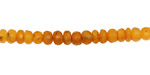 Yellow Opal Faceted Rondelle 4-5mm