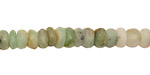 Peruvian Blue Opal Faceted Rondelle 6-7mm