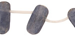 Kyanite Irregular Oval Drops 10-15x18-35mm