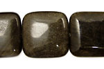 Rainbow Obsidian Puff Square 25mm