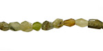 Green Garnet Faceted Nugget 5-10x4-6mm