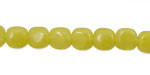 Olive Jade Puff Square 8mm