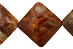 African Rainbow Agate Diamond 31mm
