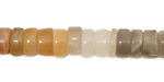 Moonstone (multi) Wheel 4-7x9-10mm