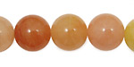 India Red Aventurine Round 14mm