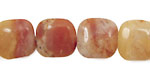 Monaco Agate Puff Square 14mm