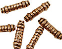 Antique Copper Roll of Coins 22x5mm
