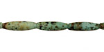 African Turquoise Rice 16x4mm