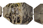 Artistic Jasper Faceted Flat Slab 35-40x25-30mm