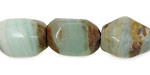 Peruvian Blue Opal Faceted Nuggets (polished) 15-25x12-18mm