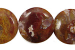 Agua Nueva Agate Puff Coin 25mm