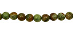 Petrified Green Opal Round 6mm