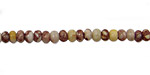 Mountain Jasper Rondelle 4mm