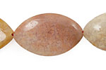 Natural Pink Agate Horse Eye 20-32 x 25-38mm