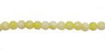 Natural Lemon Jade Round 4mm