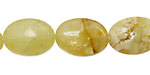 Pineapple Yellow Opal Flat Oval 18x13mm