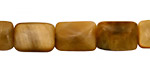 Honey Tiger Eye Thin Pillow 14x10mm