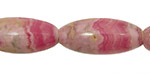 Rhodochrosite Rice 30x13mm