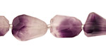 Amethyst Faceted Nugget 14-25x9-20mm