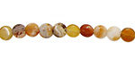 Brandy Opal Puff Coin 6mm