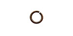 Vintaj Natural Brass Etched Jump Ring 9.5mm - 15 gauge