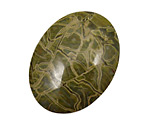 African Green Jasper Oval Cabochon 30x40mm