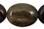 Rainbow Obsidian Flat Oval 40x30mm