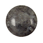 Blue Pearl Coin Pendant 40mm