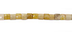 Fossil Coral Puff Square 4mm