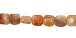 Monaco Agate Puff Square 8mm