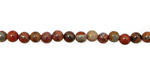 Gray Rainbow Jasper Round 4mm