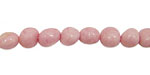 Rhodochrosite (soft pink) Tumbled Nugget 7-10x7-8mm